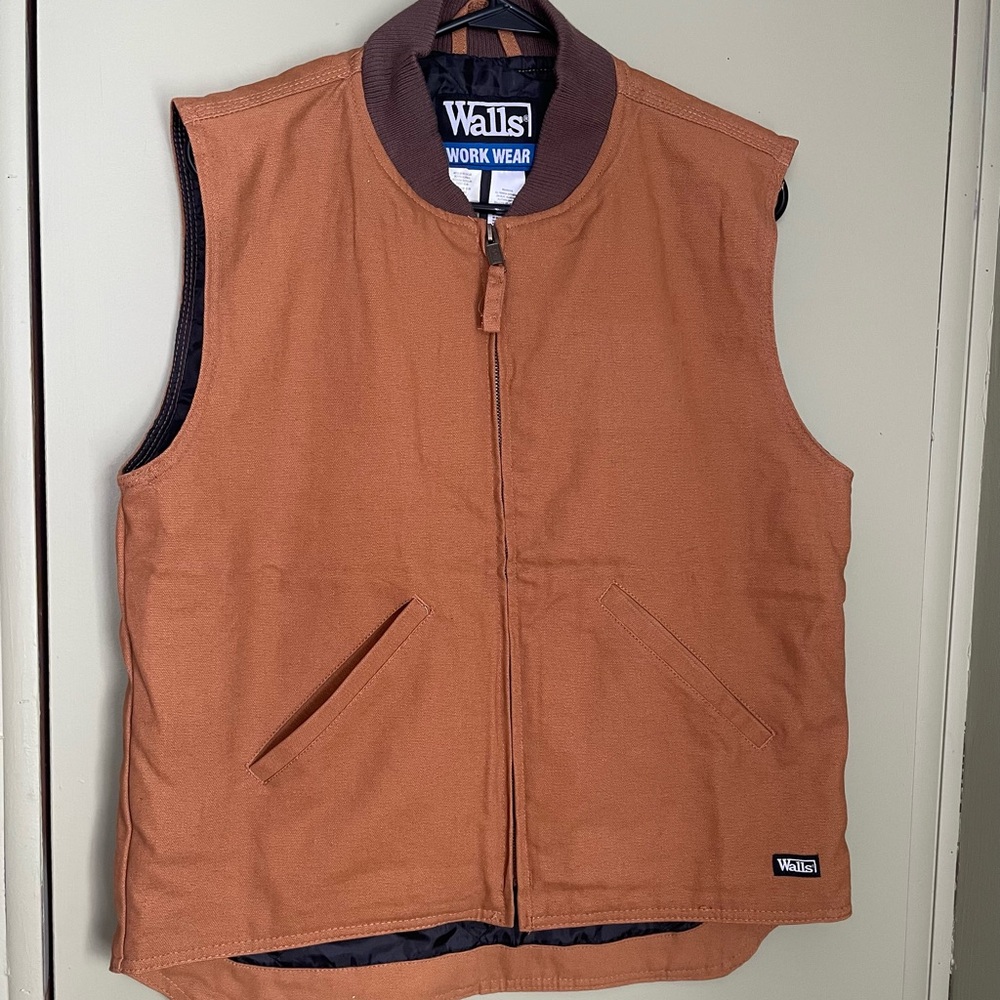 VTG Walls Work Wear Vest Sz Med